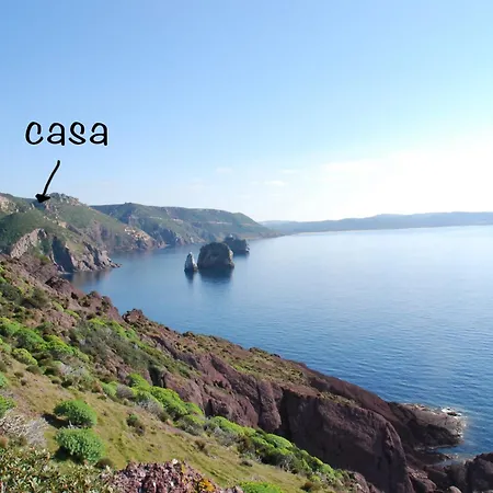 Feriehus A Strapiombo Sul Mare Tanca Piras *