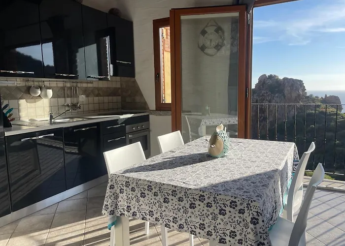 Ferienhaus A Strapiombo Sul Mare Tanca Piras
